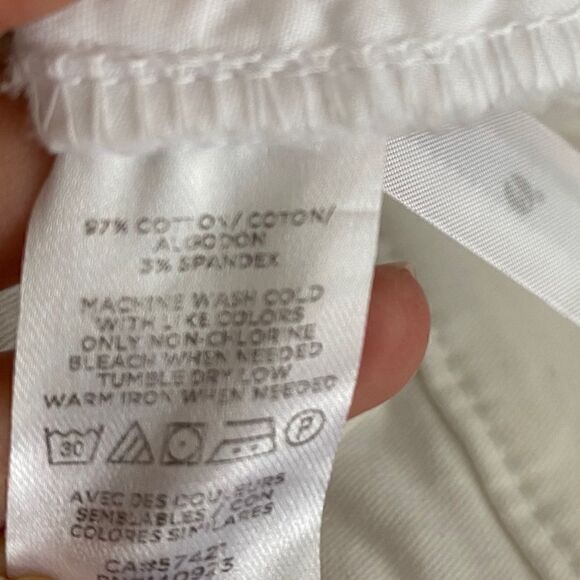 LOFT Girlfriend Chino Petite White - Picture 10 of 10